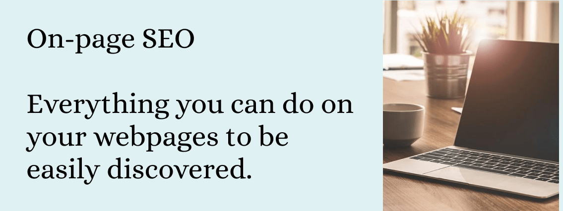 On-page SEO meaning