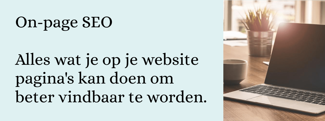 On-page SEO betekenis