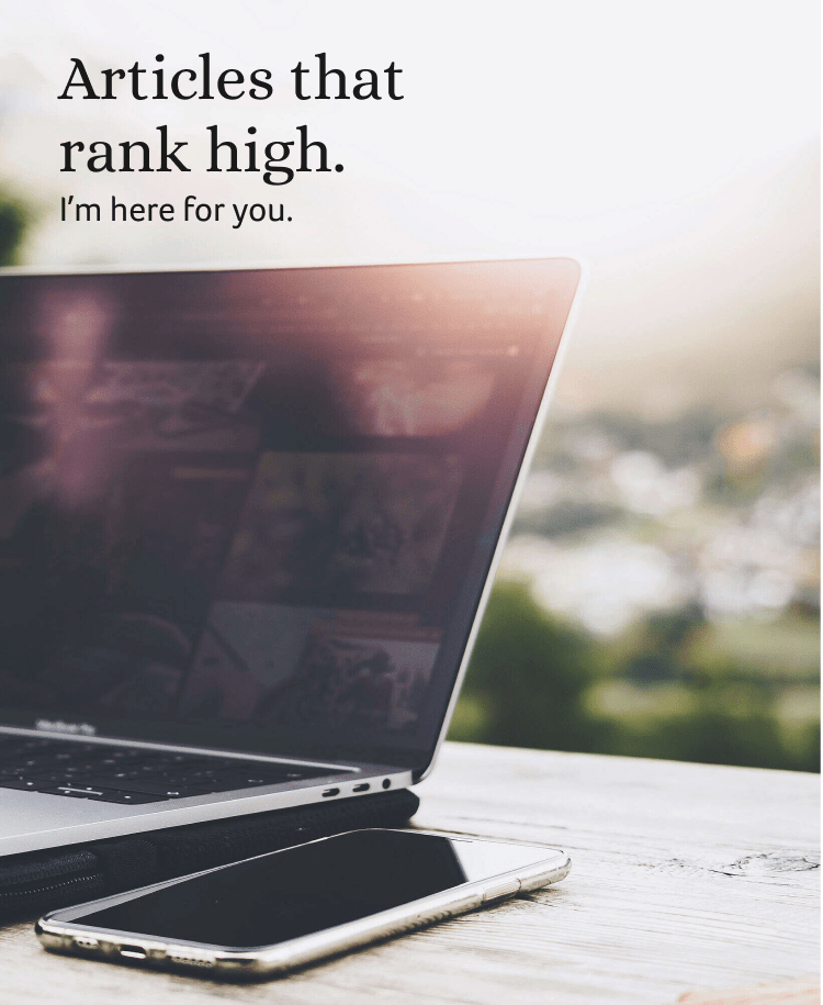 SEO Blog articles that rank high
