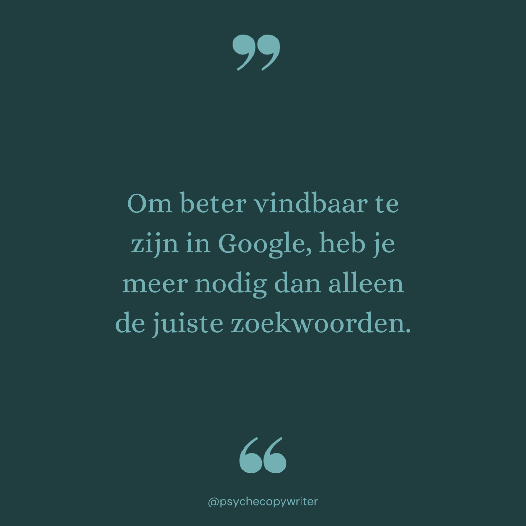 Beste zoekwoorden voor jouw psychologenpraktijk (1)