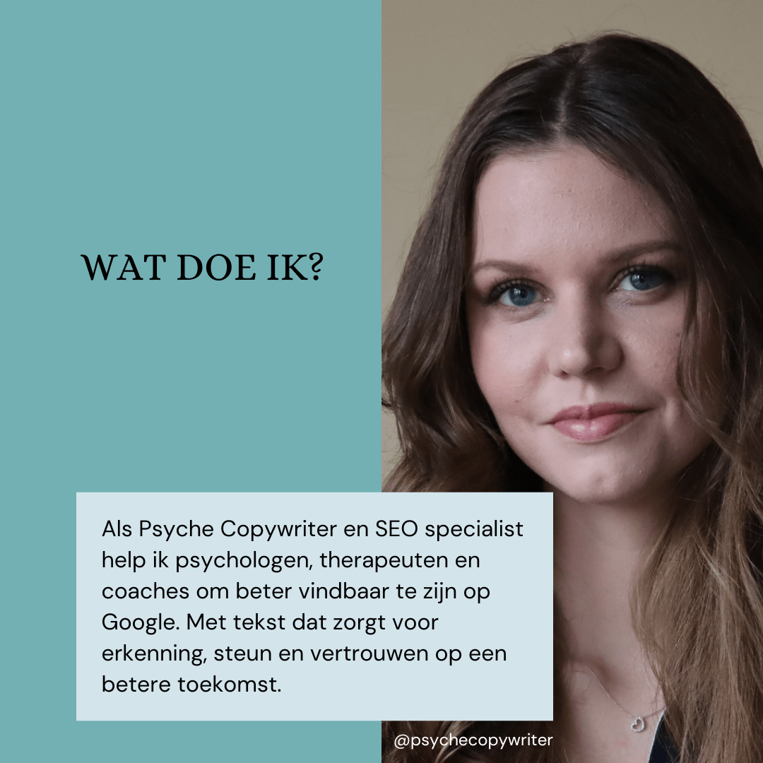 Psyche Copywriter voor de GGZ